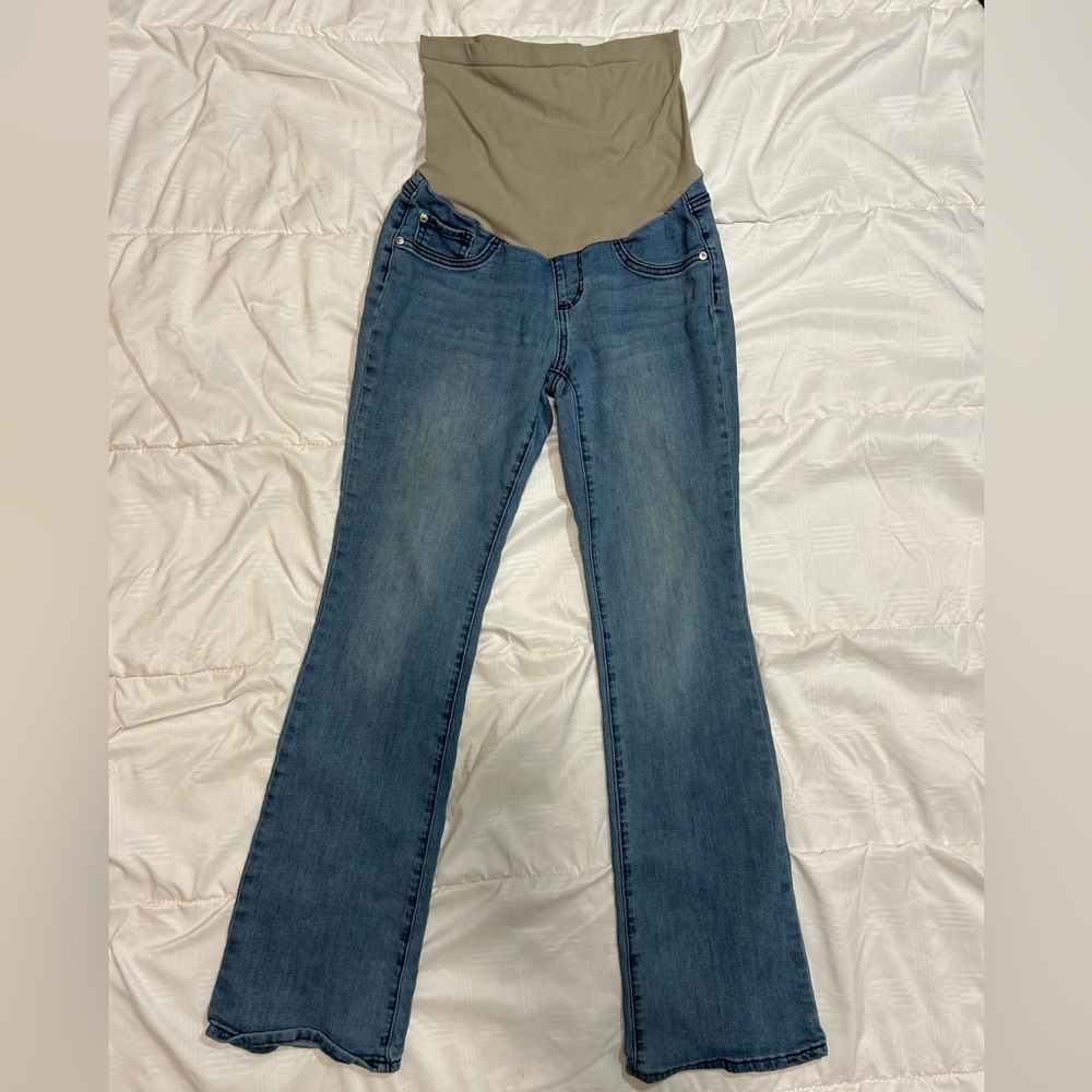 Indigo Blue size small maternity jeans